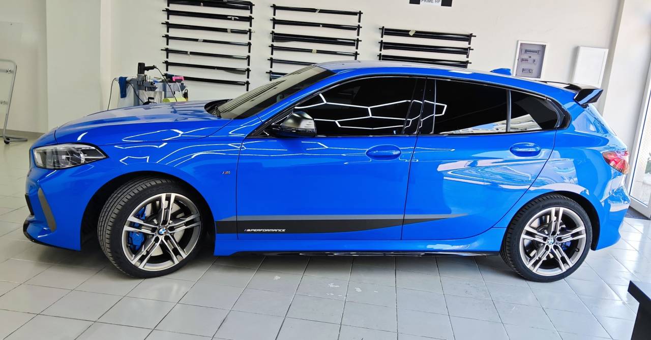 bmw series 1 window tinted