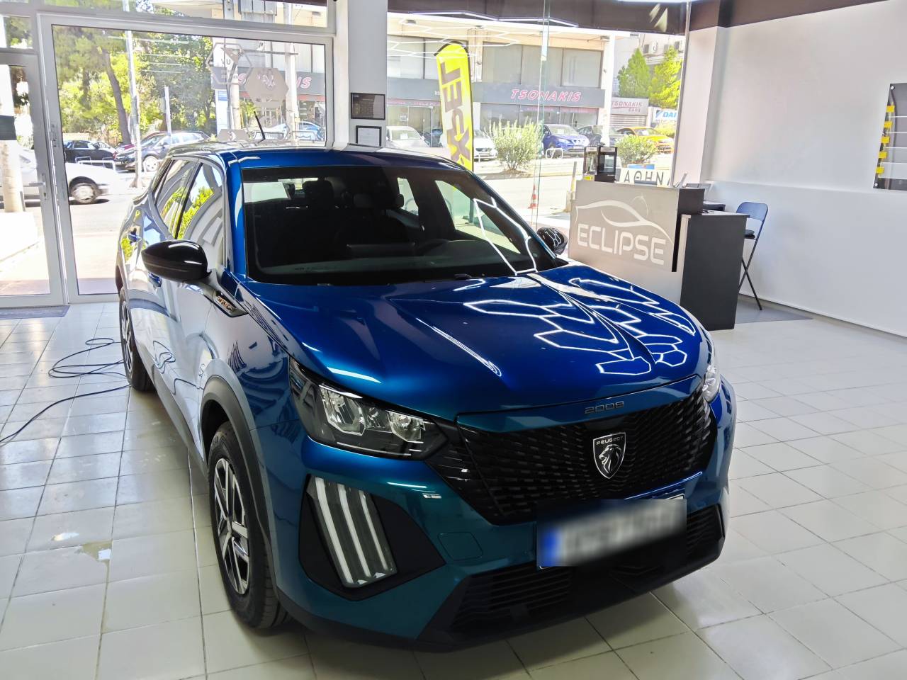 peugeot 2008 window tinted